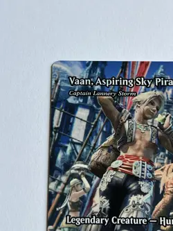 Vaan Aspiring Sky Pirate 38 MTG Final Fantasy FCA 2025 Mint - 9.0 + Non Foil - Image 5