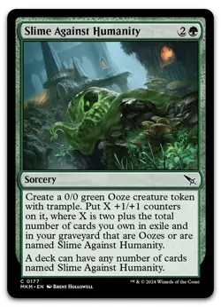 Slime Against Humanity #177 (NM) Murders Karlov Manor MKM Magic MTG - Image 1