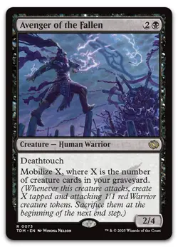 Avenger of the Fallen #73 (NM) Tarkir Dragonstorm TDM Magic MTG - Image 1