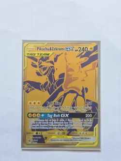 Pikachu & Zekrom GX - SM248 SM248 Pokemon Promo SM Promos Card NM - Image 1