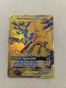 Pikachu & Zekrom GX - SM248 SM248 Pokemon Promo SM Promos Card NM - Image 1