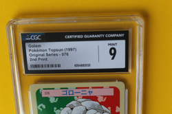 1997 POKEMON JP TOPSUN GOLEM #76 GREEN BACK CGC 9 - Image 2