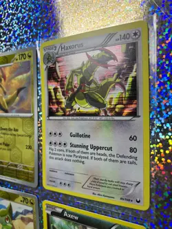 Pokemon TCG Haxorus: Dark Explorers Holo 89/108; Reverse Holo 046/064 - Image 3