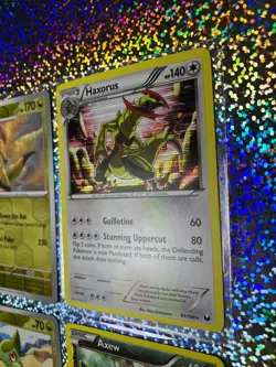 Pokemon TCG Haxorus: Dark Explorers Holo 89/108; Reverse Holo 046/064 - Image 4