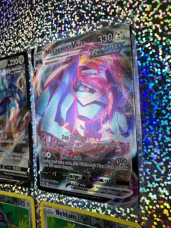 Pokemon TCG Chilling Reign: Full Art 113/198 Metagross VMAX; 112/198 Metagross V - Image 3
