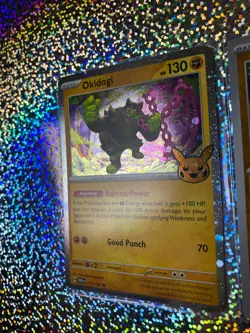 Pokemon Okidogi: Full Art 082/064 ex; 2024 Trick or Trade Cosmos Holo 111/167 - Image 5