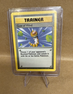Gust of Wind 93/102 - Base Set Unlimited Edition - WOTC Pokemon LP - Image 1