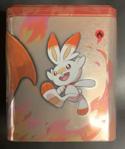 Pokemon TCG - Sword & Shield Lost Origin Fire Stacking Tin FACTORY SEALED - Image 4