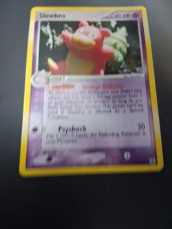 Pokemon Slowbro EX FireRed & LeafGreen 14/112 Holo Rare NM Fast Ship - Image 2