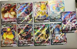 X9 Gem 2 set of Eeveelution VMAX cards. Pokemon Chinese CBB2C - Bundle X9 - Image 1