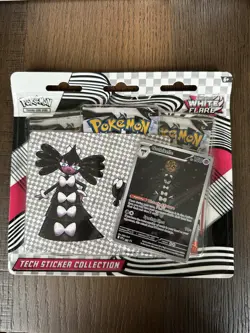 Pokemon TCG White Flare 3-Pack Tech Sticker Collection Scarlet Violet New Sealed - Image 1