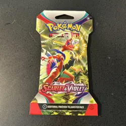 Pokemon TCG Scarlet & Violet Base Set Sealed Booster Pack Lot of 4, Art Set - Image 3