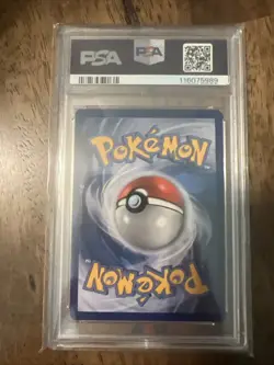 2019 POKEMON SM BLACK STAR PROMO #SM167 FULL ART/CELEBI & VENUSAUR GX PSA 9 - Image 2