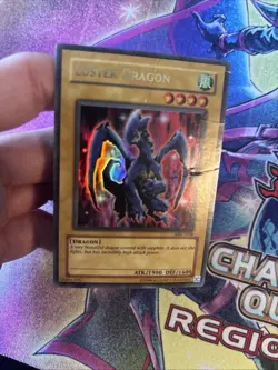 (YBL) Luster Dragon Unlimited YuGiOh Magician's Force #MFC-058 HP/DMG - Image 2
