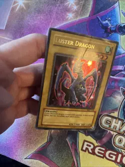 (YBL) Luster Dragon Unlimited YuGiOh Magician's Force #MFC-058 HP/DMG - Image 5