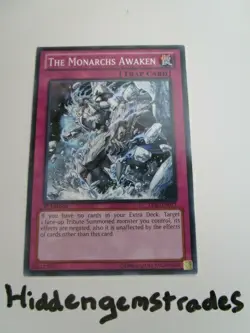 Yugioh! The Monarchs Awaken LVAL-EN077 Common 1st Ed Near Mint! - Image 1