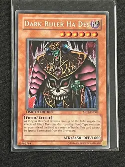 Dark Ruler Ha Des MC1-EN006 YuGiOh Master Collection Volume 1 - Image 1