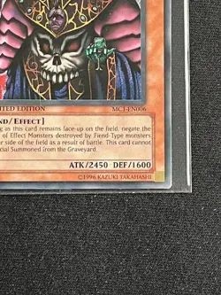 Dark Ruler Ha Des MC1-EN006 YuGiOh Master Collection Volume 1 - Image 4