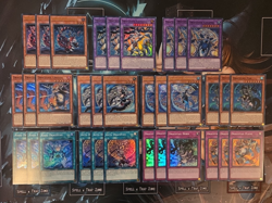 Dracotail Complete Deck Core 33 Cards JUSH-EN YuGiOh! ALL ULTRAS AND SUPERS - Image 1