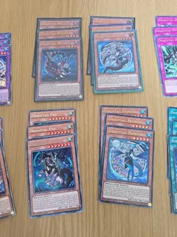 Dracotail Complete Deck Core 33 Cards JUSH-EN YuGiOh! ALL ULTRAS AND SUPERS - Image 3