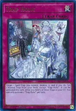 Yugioh DUAD-EN078 Trap Holic Ultra Rare 1st Edition MINT - Image 1