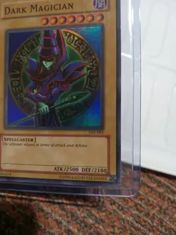 Yugioh Dark Magician SYE-001 Super Rare Holo Vintage LP - Image 5