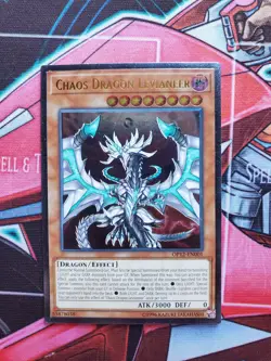 Yugioh! LP Chaos Dragon Levianeer - OP12-EN001 - Ultimate Rare - Unlimited Editi - Image 1