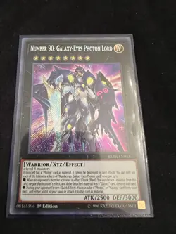 YuGiOh Number 90: Galaxy-Eyes Photon Lord BLRR-EN033 | NM 1st Edition - Image 1