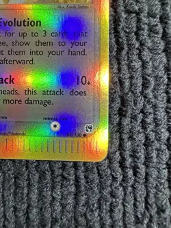 Eevee 63/100 EX Sandstorm Reverse Holo Foil Pokemon Card - Image 4