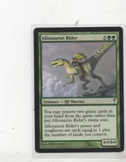 Allosaurus Rider ColdSnap MTG Magic Card x1 1x Single LP - Image 1