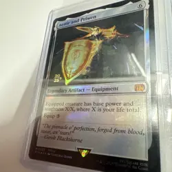 Magic The Gathering Pre release Promo Card Aettir And Priwen (Stamped Foil) - Image 2