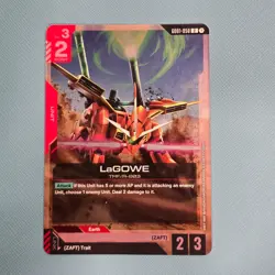 LaGOWE - Gundam Card Game #GD01-050 - GD01 - NM Foil Newtype Rising Single - Image 3