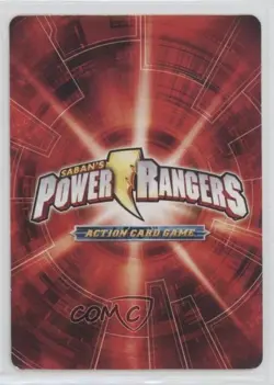 2013 Saban's Power Rangers - Action Card Game Green Samurai Ranger #1-103 e6j - Image 2