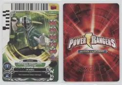 2013 Saban's Power Rangers - Action Card Game Green Samurai Ranger #1-103 e6j - Image 3