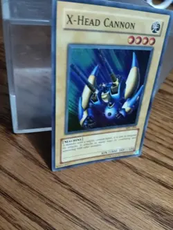 Yu-Gi-Oh Card MFC-004 X HEAD CANNON Super rare holo NM Vintage 1996 - Image 2