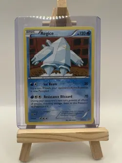 Regice 24/98 LP - Rare Non Holo XY Ancient Origins Pokemon Card Miki Tanaka Art - Image 1