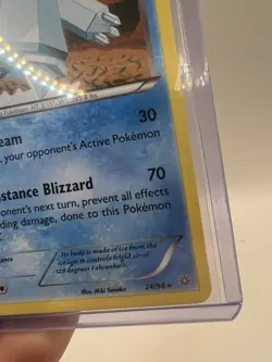 Regice 24/98 LP - Rare Non Holo XY Ancient Origins Pokemon Card Miki Tanaka Art - Image 5