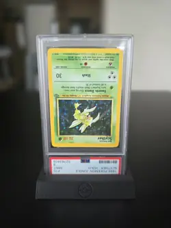 PSA 9 Scyther 10/64 Jungle Holo Rare Pokemon Card 1999 Vintage WOTC - Image 3