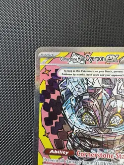 Cornerstone Mask Ogerpon EX Sir 160/131 Prismatic Evolutions Pokemon Card TCG - Image 2