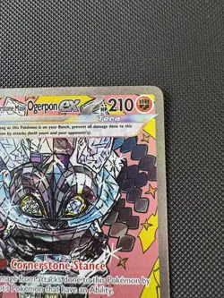 Cornerstone Mask Ogerpon EX Sir 160/131 Prismatic Evolutions Pokemon Card TCG - Image 3