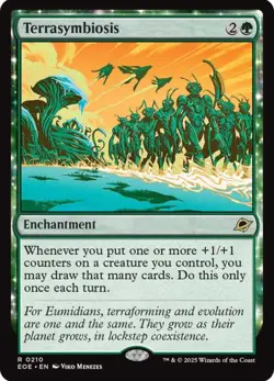 Terrasymbiosis EOE MTG Card Near Mint Condition Regular - Image 1