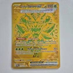 Teal Mask Ogerpon ex 177/131 Prismatic Evolutions Hyper Rare Pokemon Card - Image 1