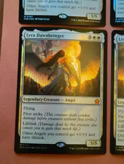 4x Lyra Dawnbringer FOIL Foundations **NEAR MINT** **UNPLAYED** MTG - Image 5