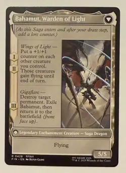 Dion, Bahamut's Dominant Extended Art - Final Fantasy MTG - Image 2