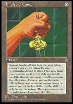 Amulet of Quoz - Light Play MTG Ice Age - Image 1