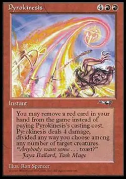 Pyrokinesis - Light Play MTG Alliances - Image 1