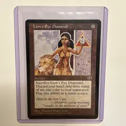 MTG Lion's Eye Diamond -MIRAGE [MIR] Set RESERVED LIST NM Out of Print - Image 1