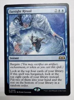 x1 Farsight Ritual R MTG Wilds of Eldraine M/NM, English - Image 1