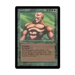 WOTC MtG Legends Craw Giant (U) VG - Image 1