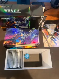 MTG Final Fantasy FF Opened Gift Bundle + Contents & Cards & Play Booster Packs - Image 2